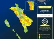 BMKG Peringakan Hujan Disertai Kilat/Petir di Daerah Sumbar